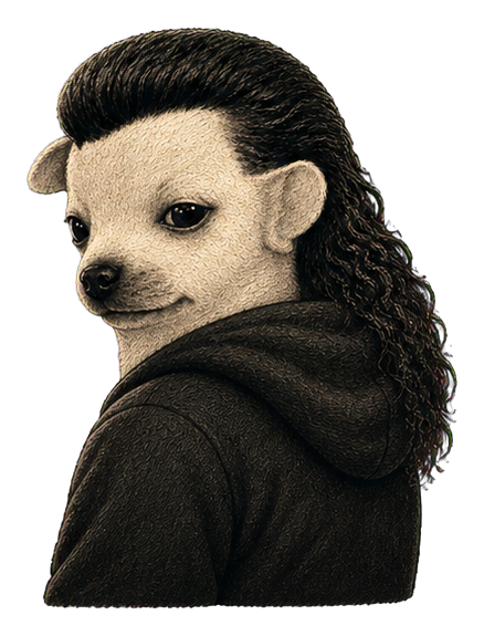 Dramatic portrait of El Macho Muchacho